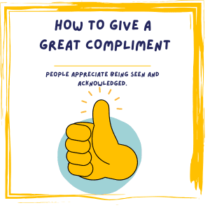 How to give a great compliment